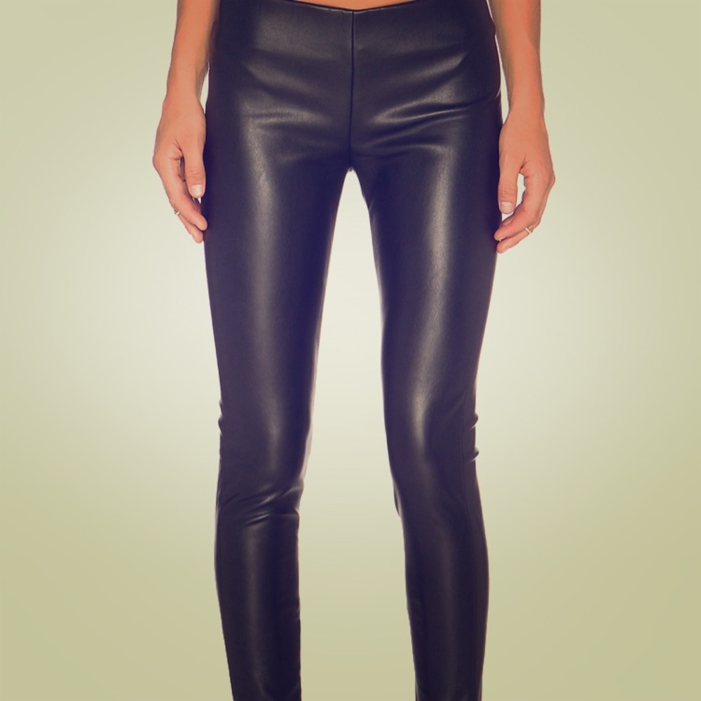 Velvet by Graham & Spencer Vegan Leather Leggings